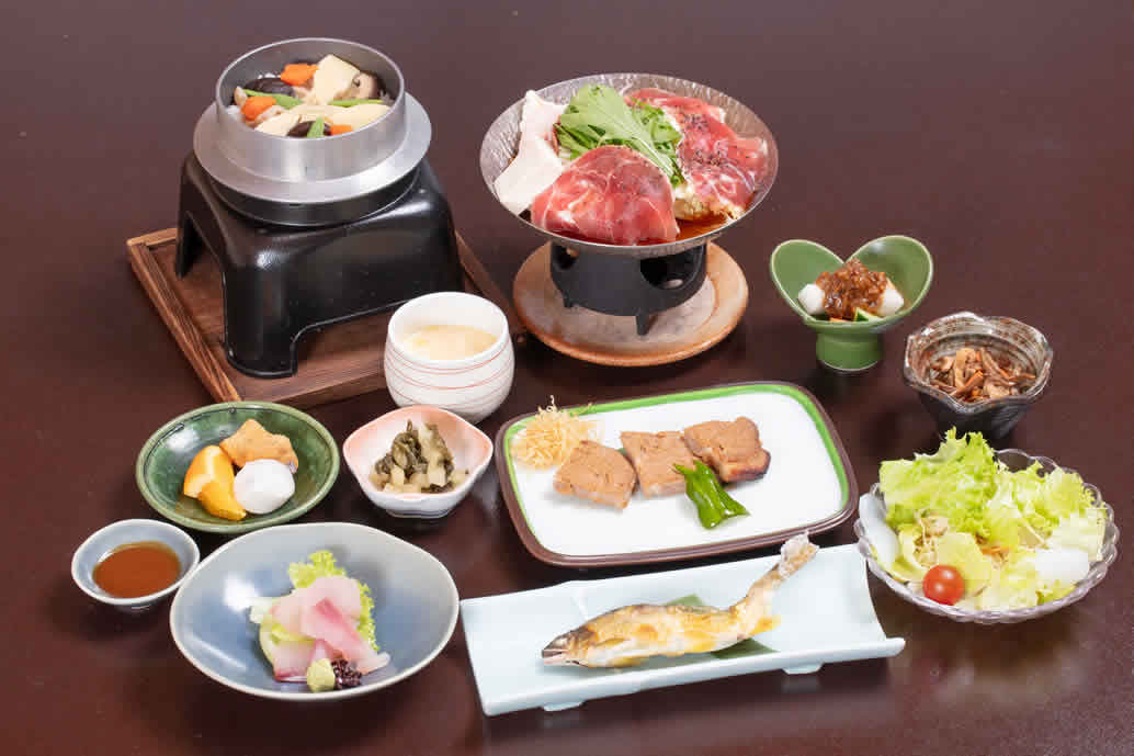 コース荒川料理例