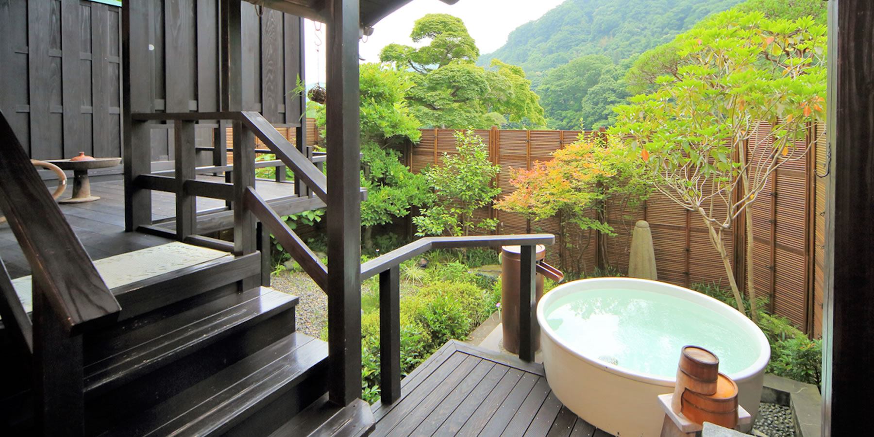 露天風呂付き客室