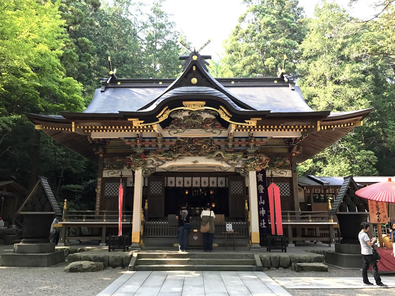 岩畳の岩(片理)